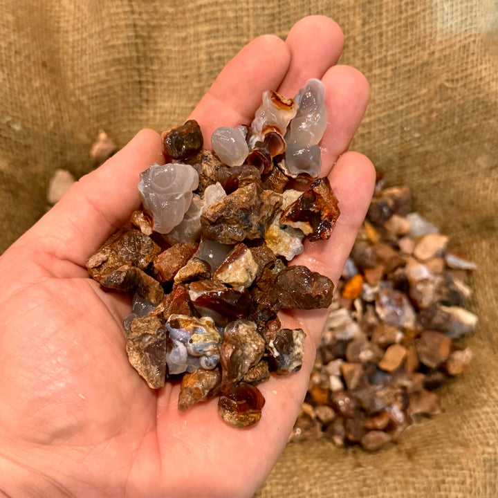 SMALL Fire Agate Rough (By the Pound)