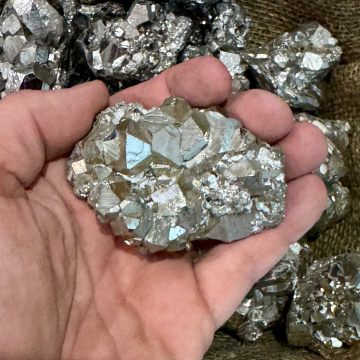RHOMBIC CUBIC Pyrite Rough (By the Pound)