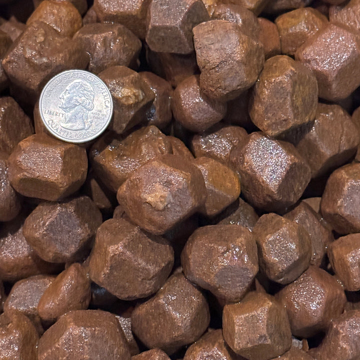 Garnet Balls Rough (By The Pound)