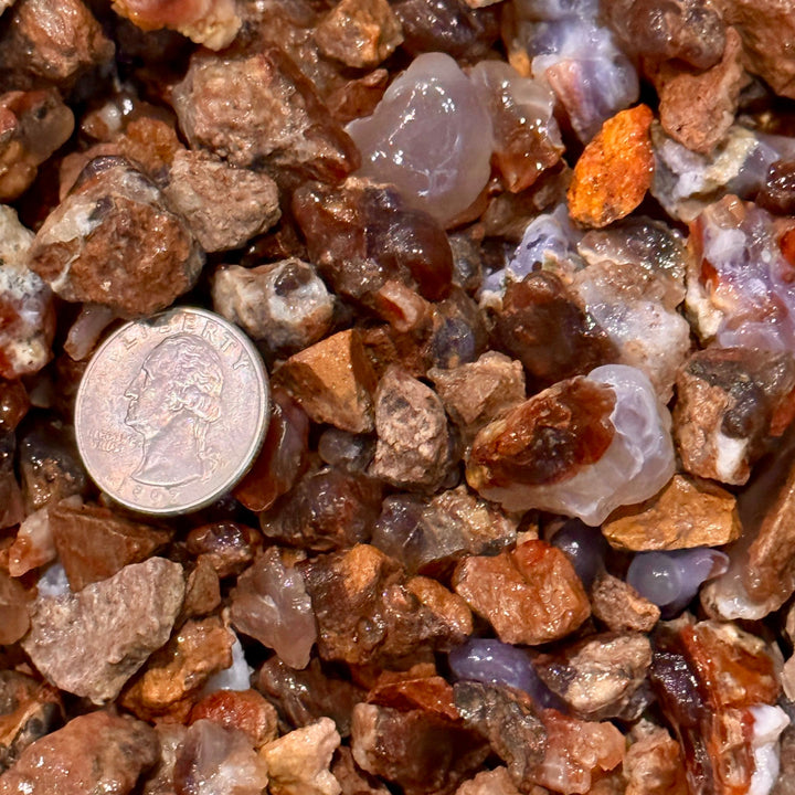 SMALL Fire Agate Rough (By the Pound)