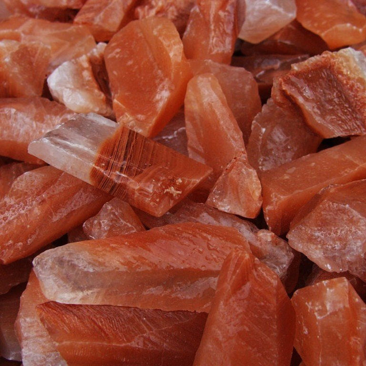 Red Calcite Rough (By the Pound)