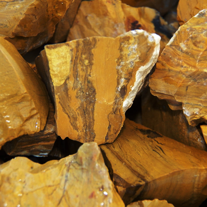Yellow Jasper Rough (By the Pound)