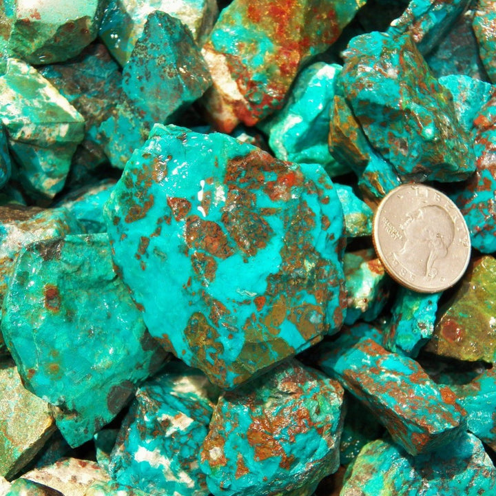 Chrysocolla - Turquoise High End Rough (By the Pound)