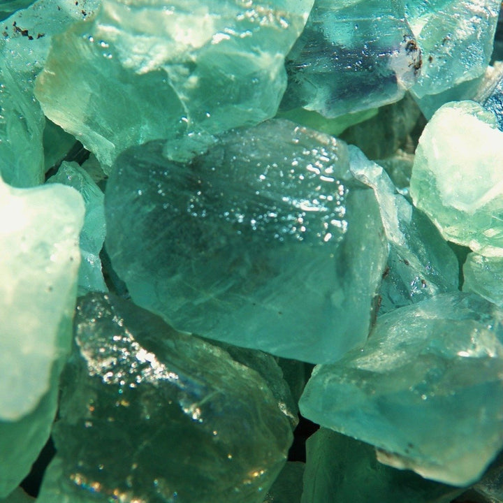 Green/Blue Fluorite Rough (By the Pound)