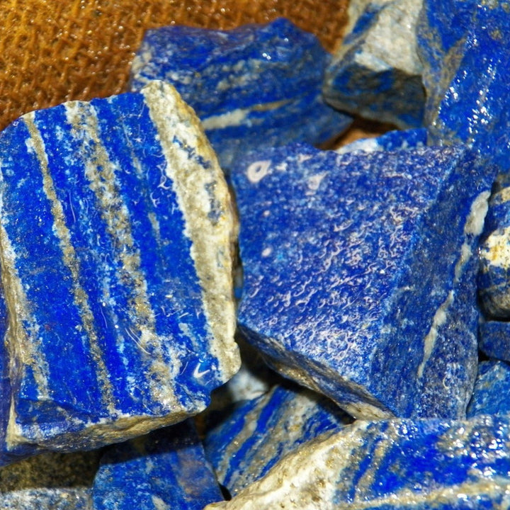 High End Lapis Rough (By the Pound)