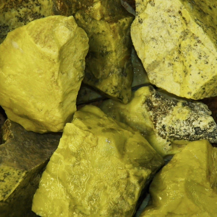High End Serpentine Rough (By the Pound)