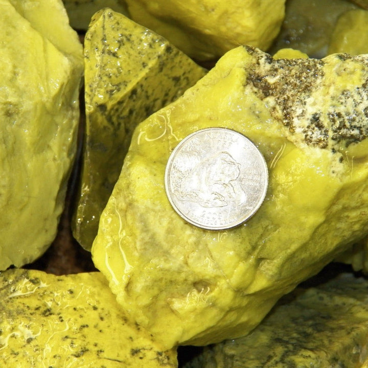 High End Serpentine Rough (By the Pound)