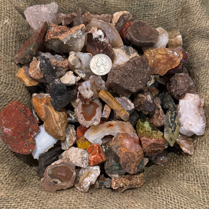 Jewelry Making Mix Rough (By The Pound)