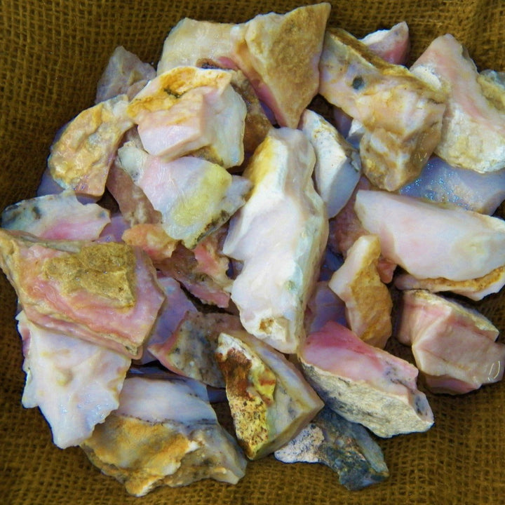 Pink Opal Rough (By the Pound)
