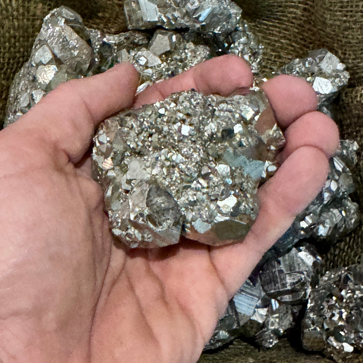 RHOMBIC CUBIC Pyrite Rough (By the Pound)
