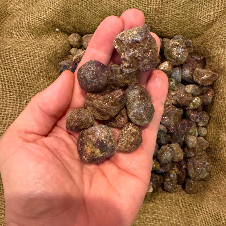 Garnet Balls Rough (HIGH END) By The Pound