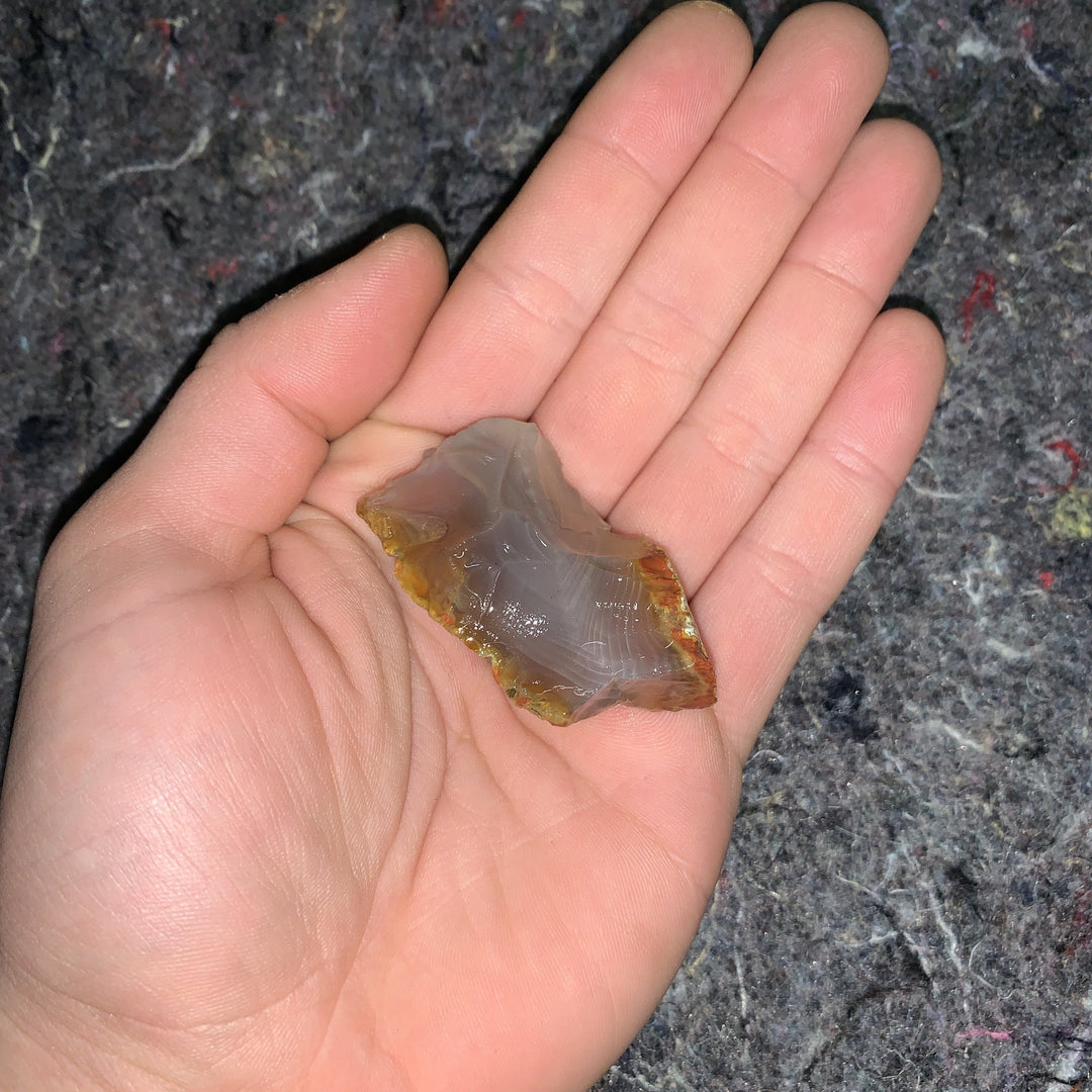 Charged Agate Single Stone