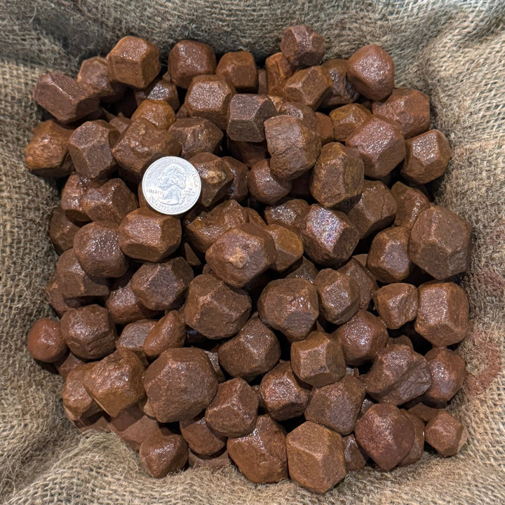 Garnet Balls Rough (By The Pound)
