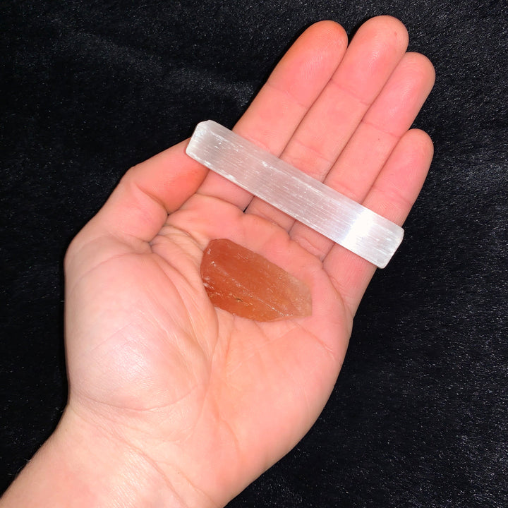 Charged Red Calcite Single Stone