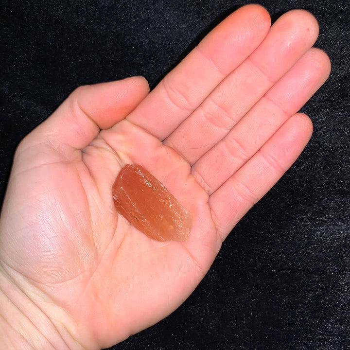 Charged Red Calcite Single Stone