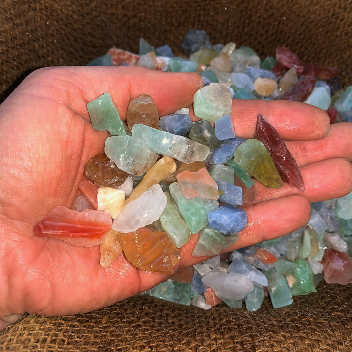 Small Mixed Calcite Rough (By the Pound)