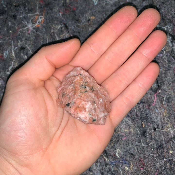 Charged Strawberry Calcite Single Stone