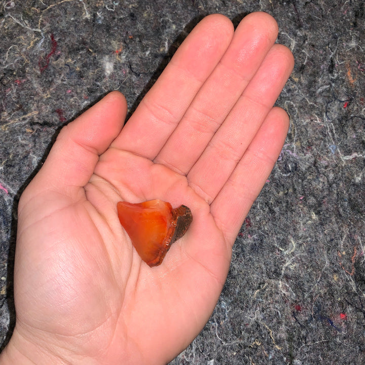 Charged Small Carnelian Single Stone