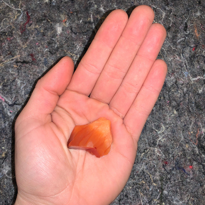Charged Small Carnelian Single Stone
