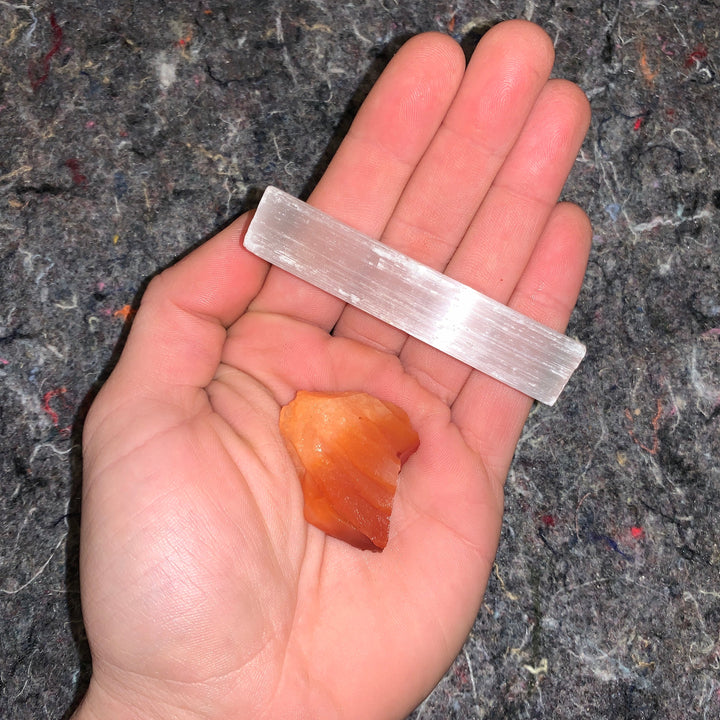 Charged Small Carnelian Single Stone