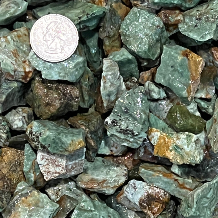 SMALL Chrysoprase Rough (By the Pound)