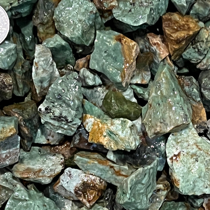 SMALL Chrysoprase Rough (By the Pound)