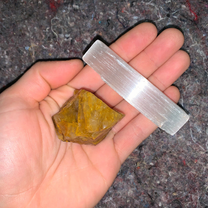 Charged Citrine Single Stone