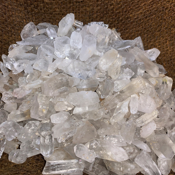 Small Crystal Points Rough (By the Pound)