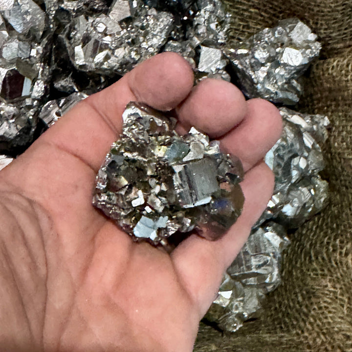RHOMBIC CUBIC Pyrite Rough (By the Pound)