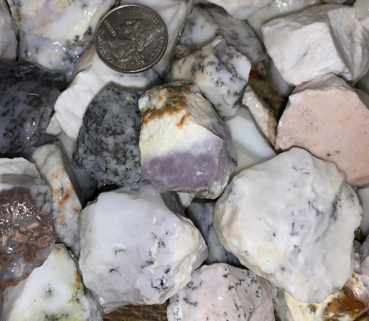 Purple/White Opal Rough (By the Pound)