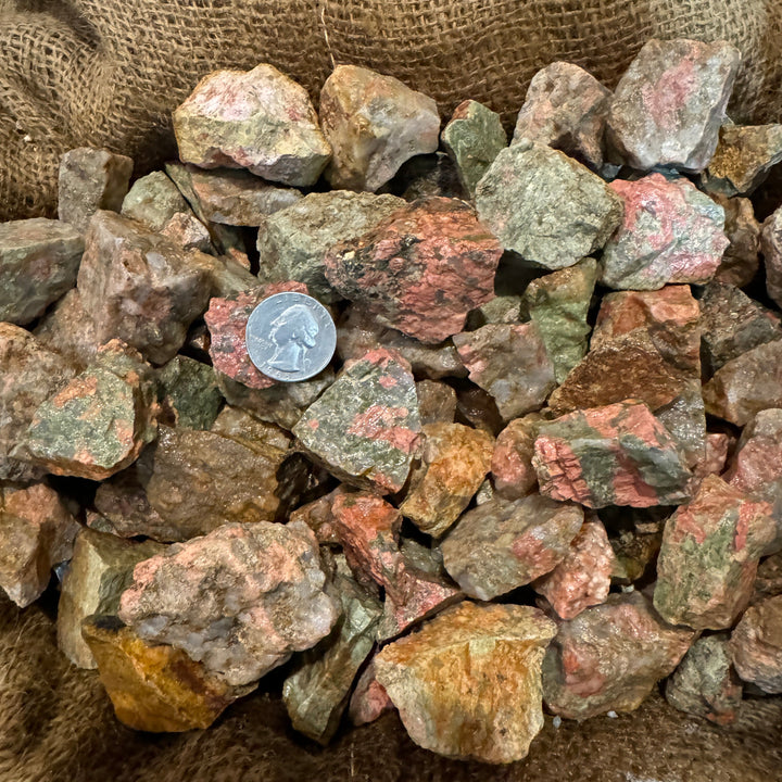 Unakite Rough (By the Pound)