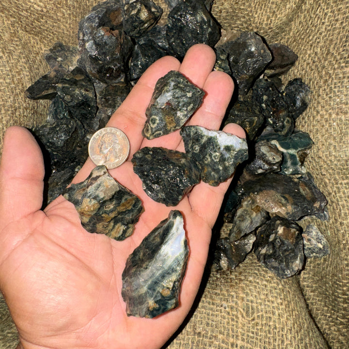Ocean Jasper Rough (By the Pound)