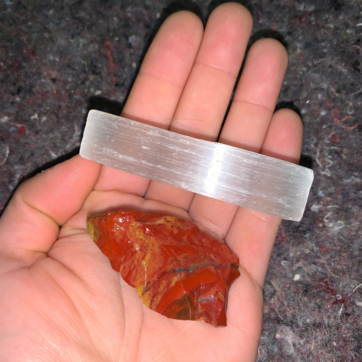 Charged Chestnut Jasper Single Stone