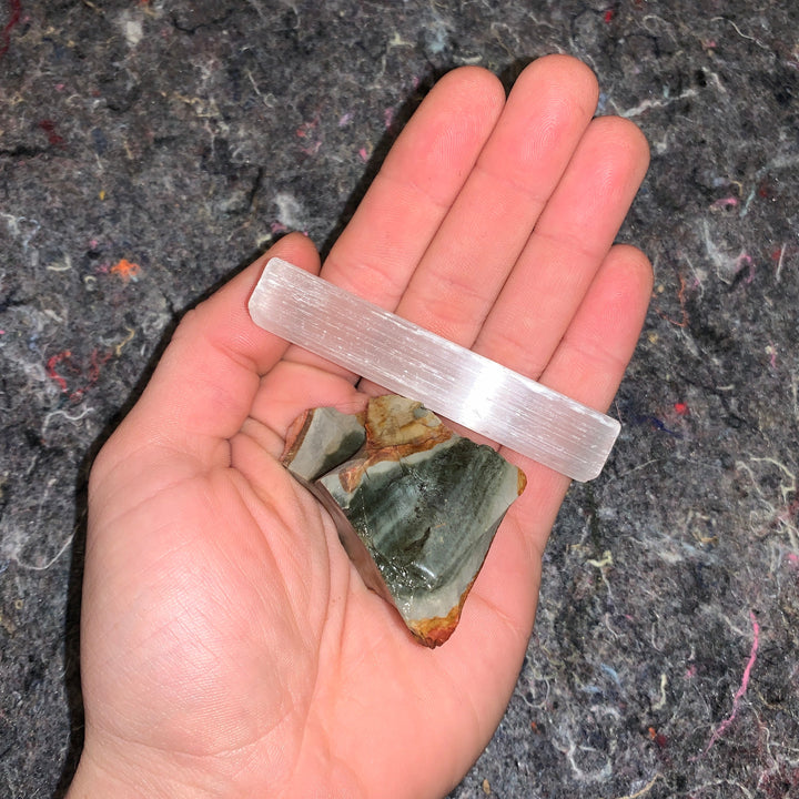 Charged Desert Jasper Single Stone