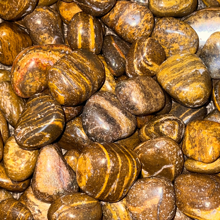 Polished Tiger Jasper - 1/2 LB