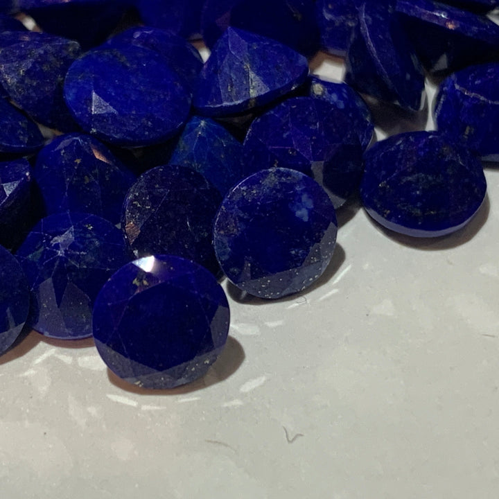 Faceted Lapis - Mixed Sizes (10 Carat Lot)