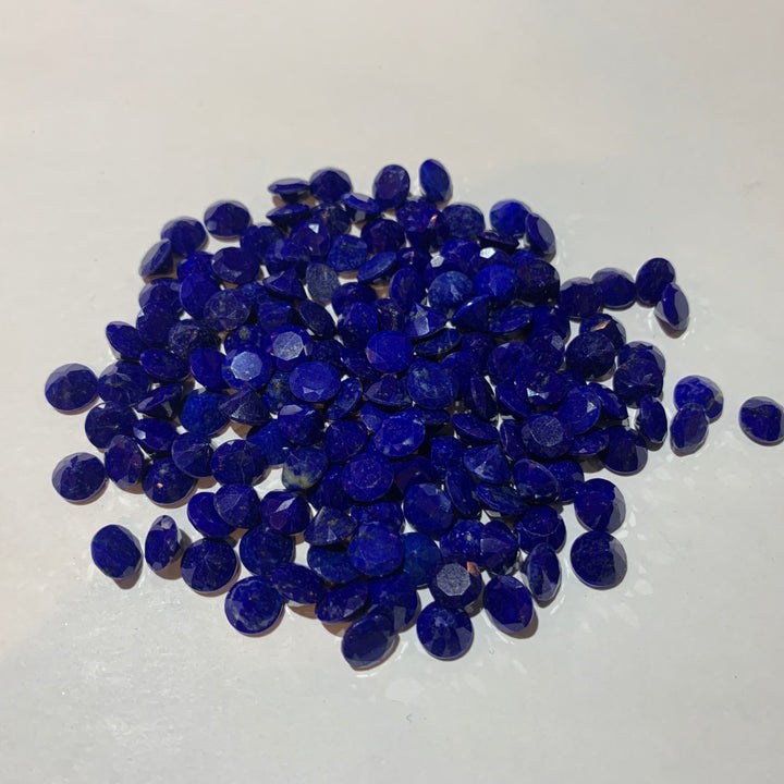 Faceted Lapis - Mixed Sizes (10 Carat Lot)
