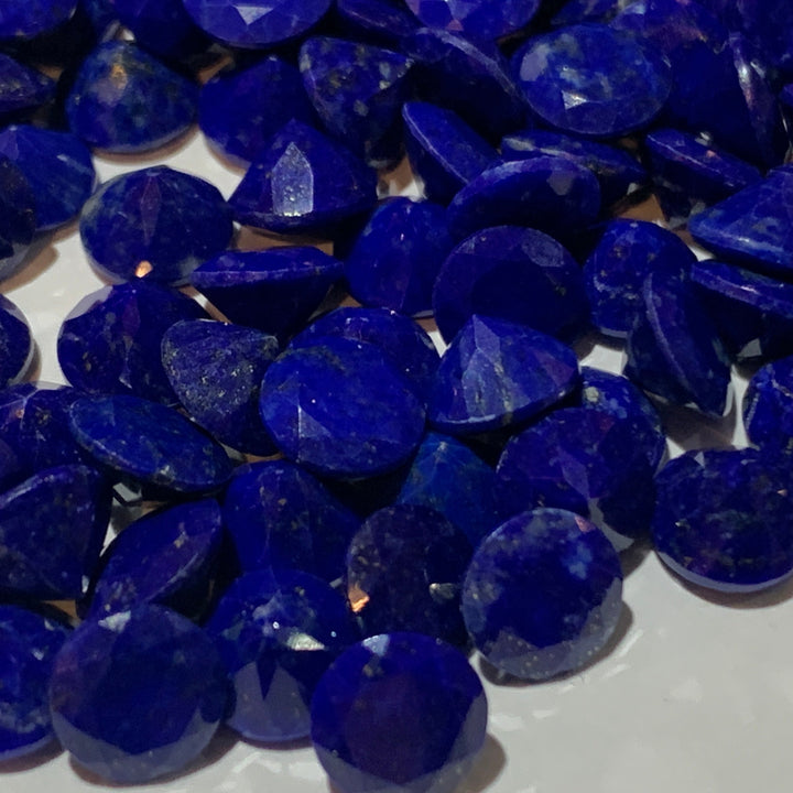 Faceted Lapis - Mixed Sizes (10 Carat Lot)