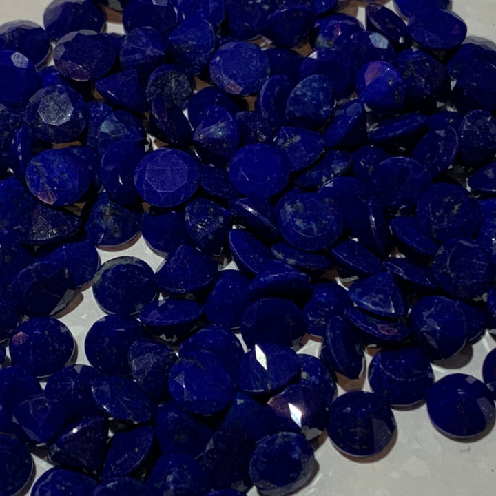 Faceted Lapis - Mixed Sizes (10 Carat Lot)