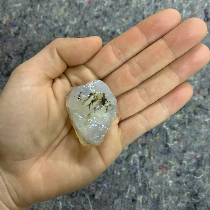 Charged Blue Opal Single Stone