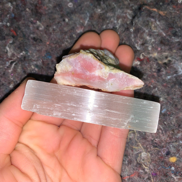 Charged Pink Opal Single Stone