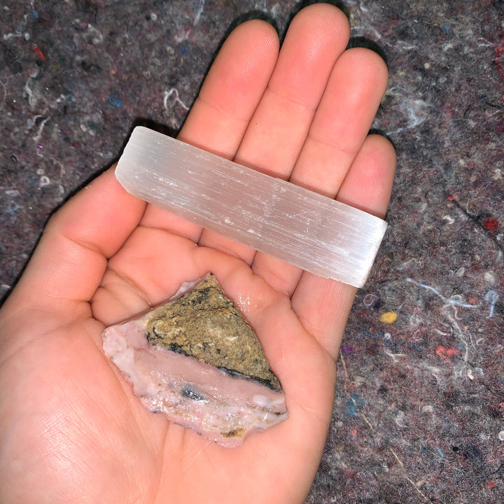 Charged Pink Opal Single Stone