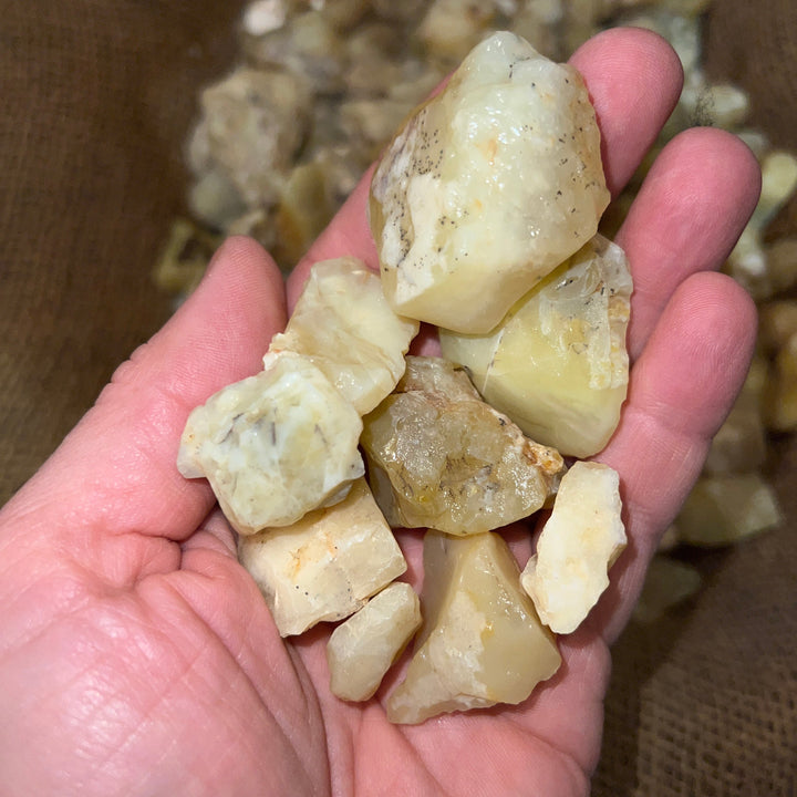 Yellow Opal Rough (By the Pound)