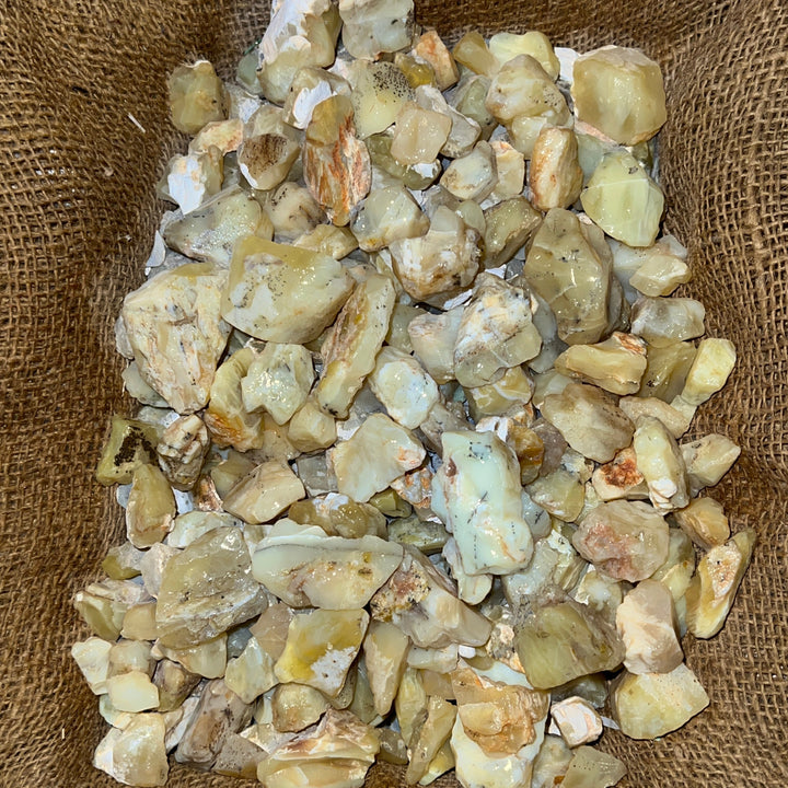 Yellow Opal Rough (By the Pound)