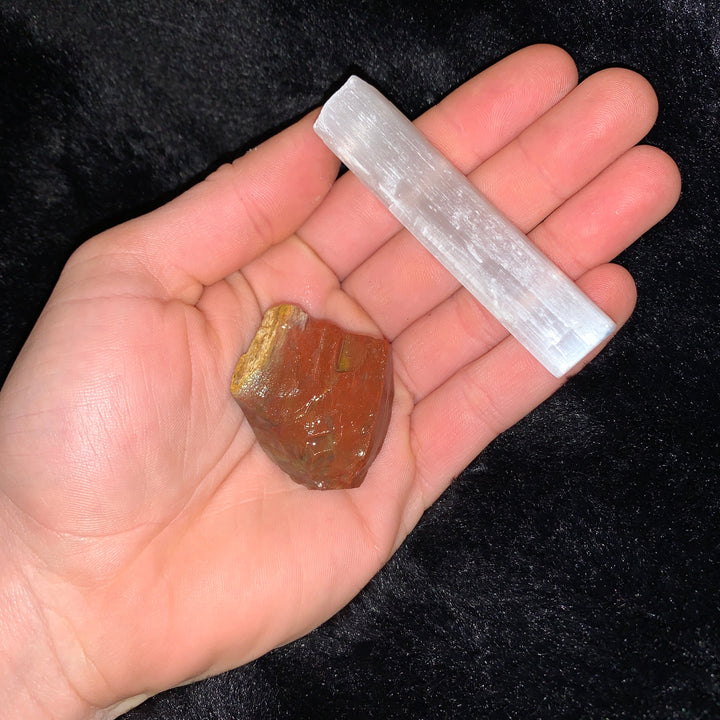 Charged Petrified Wood Single Stone