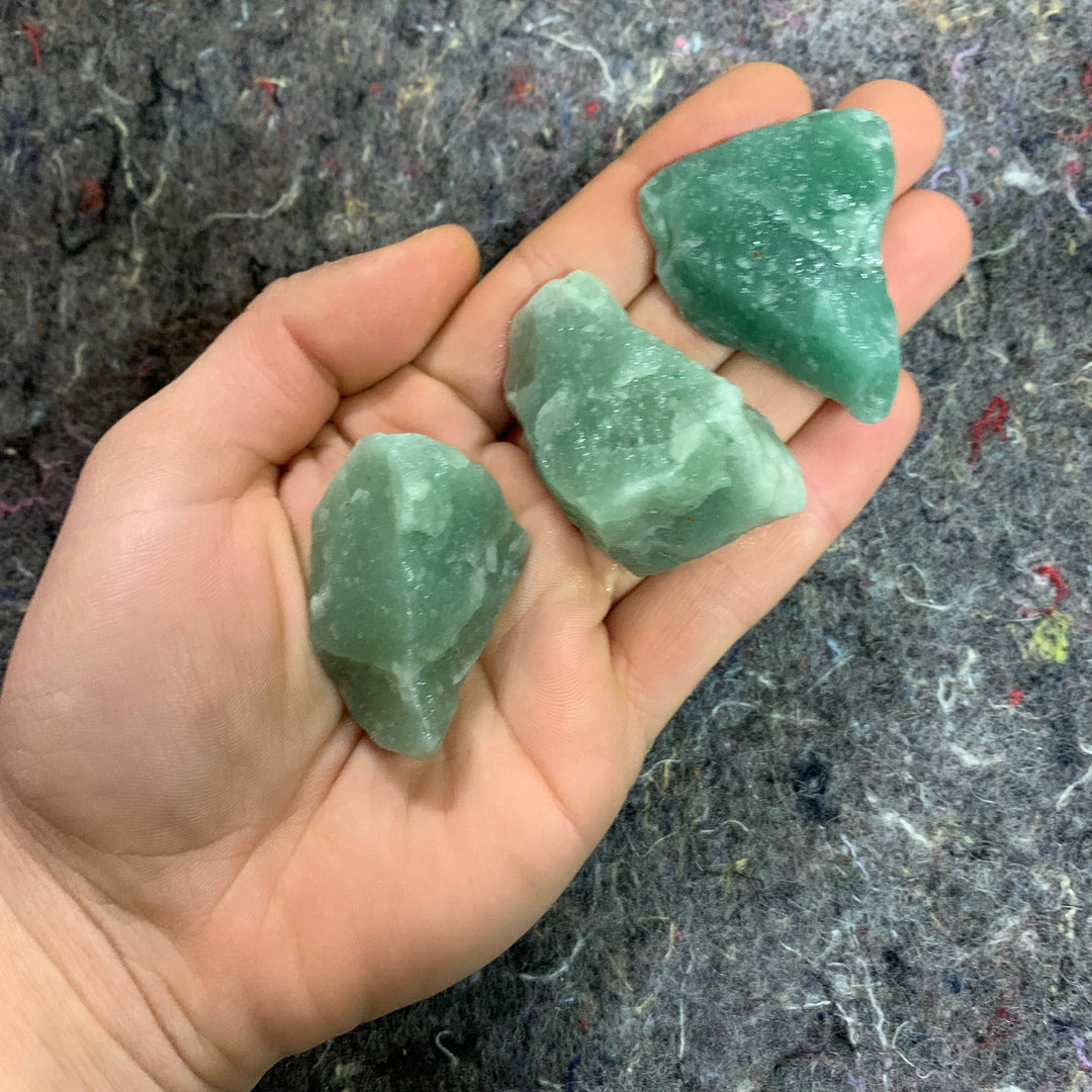 Charged Green Quartz Single Stone