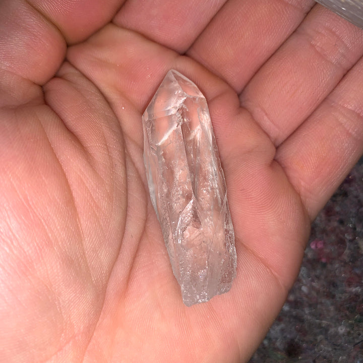 Charged Crystal Points Single Stone