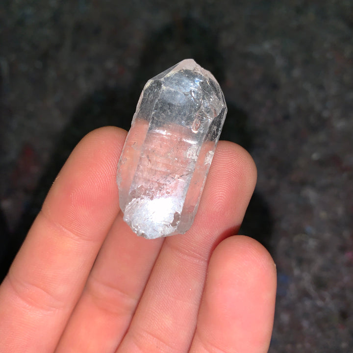 Charged Crystal Points Single Stone
