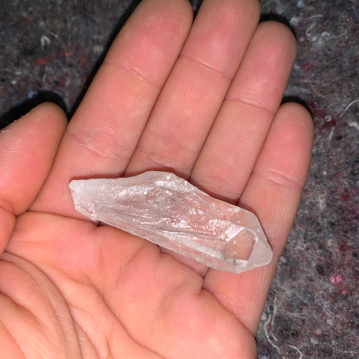 Charged Crystal Points Single Stone