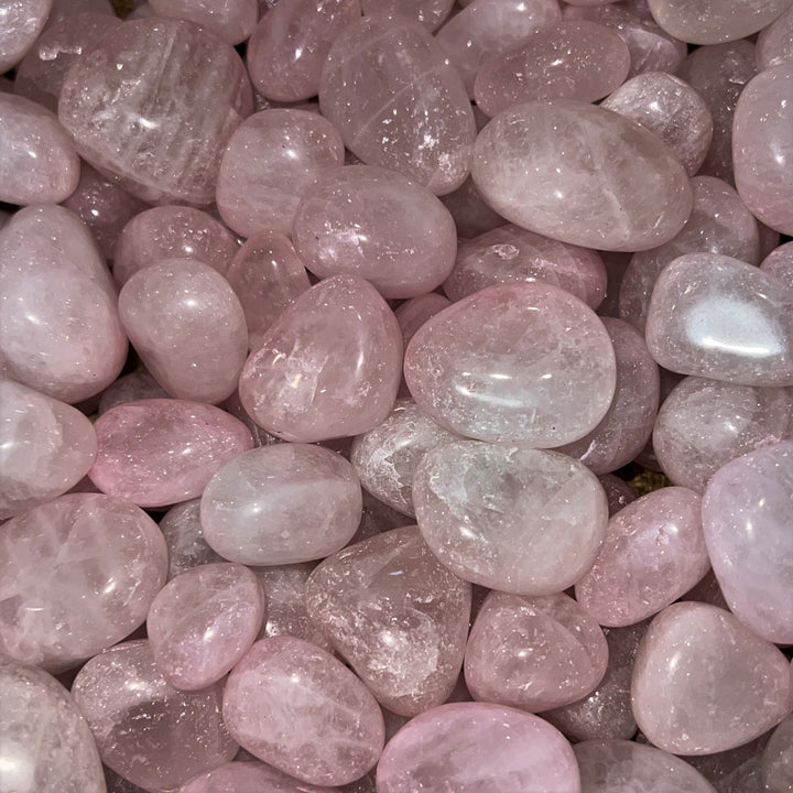 Polished Rose Quartz (LARGE) - 1/2 LB